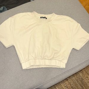 Zara neural crop top